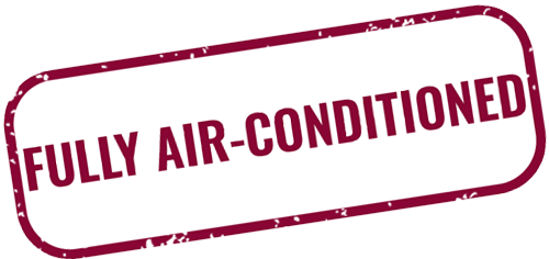 fully air-conditioned